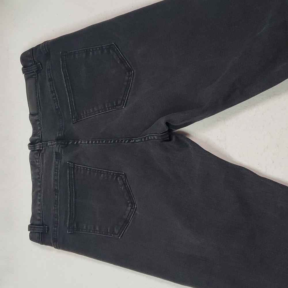 Homme + Femme Slim Fit Jeans in Black - Unisex Size 36 Waist/ 30 Inseam - Picture 5 of 12